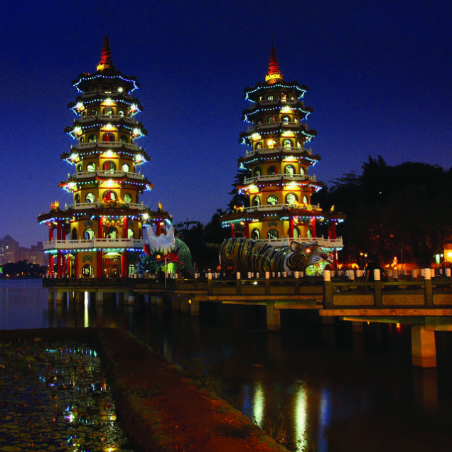 TAIWAN- FAMOUS PAGODAS